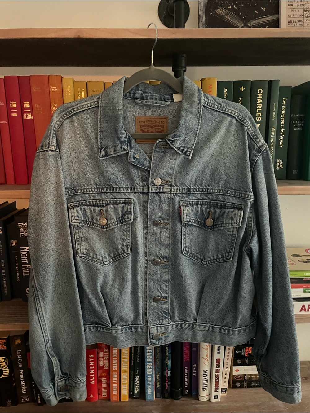 Levi's Light Blue Denim Trucker Jacket - Classic women’s Coat